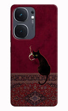 Midnight Cat IQOO Neo9 Pro Hard Case Back Cover by Casekaro