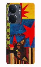 Pop Cat IQOO Neo9 Pro Hard Case Back Cover by Casekaro