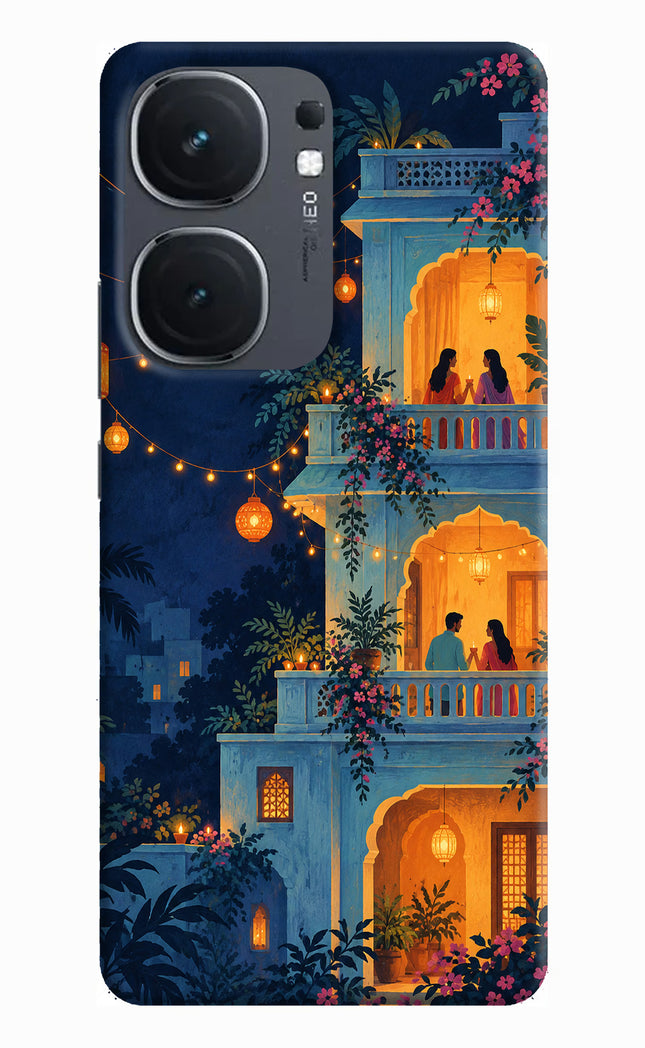 Balcony Glow IQOO Neo9 Pro Hard Case Back Cover by Casekaro