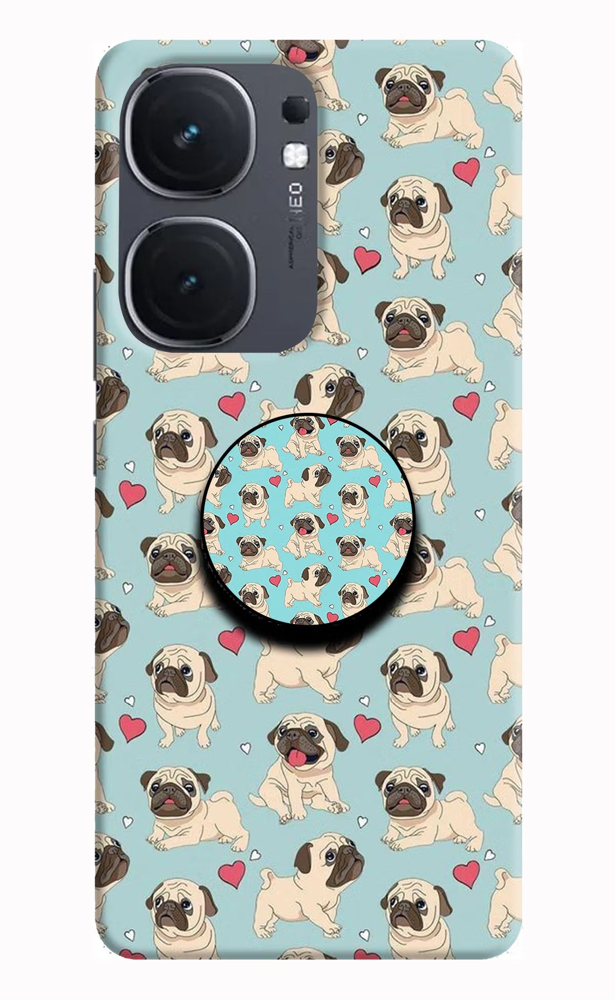 Pug Dog IQOO Neo9 Pro Pop Case by Casekaro