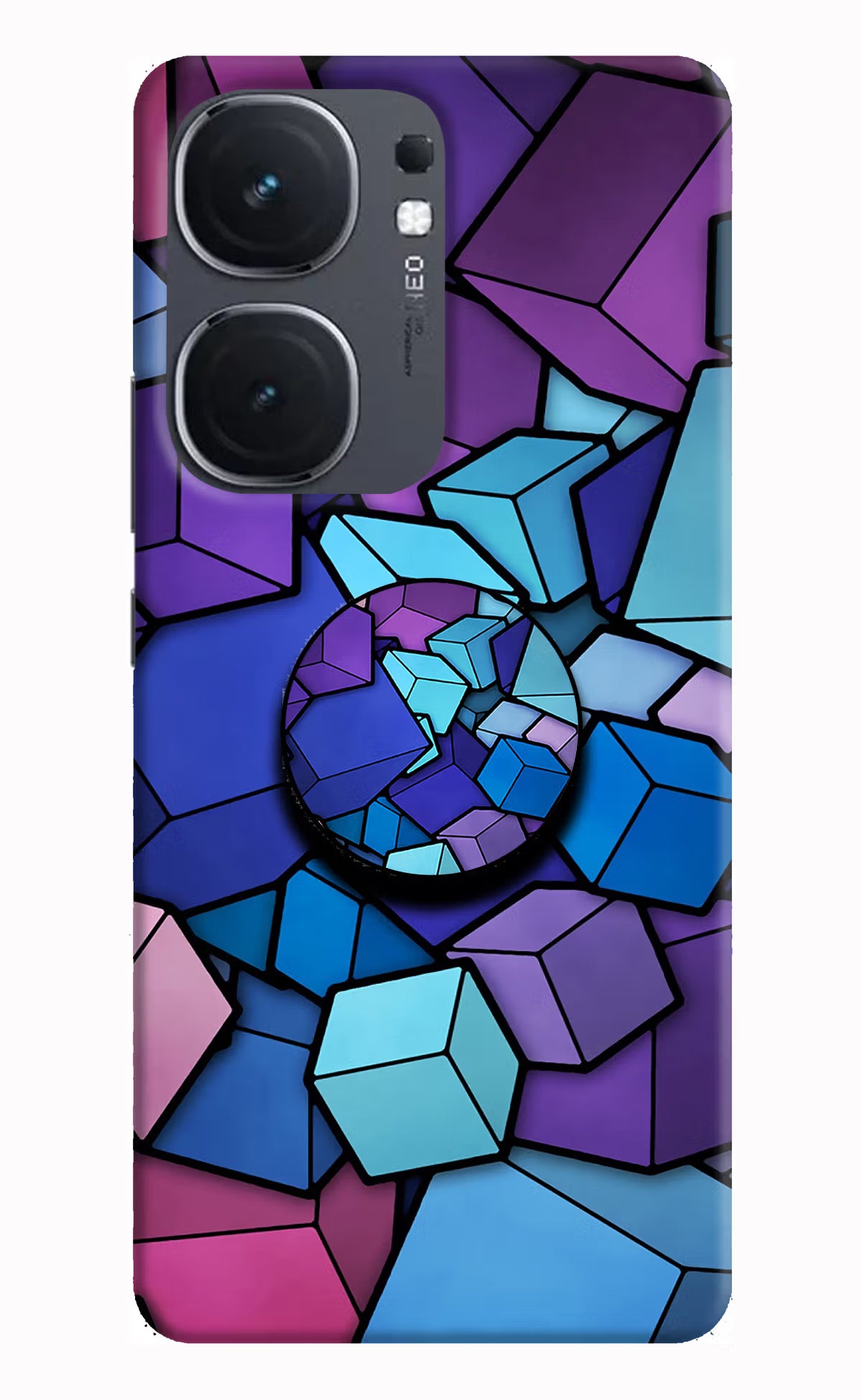 Cubic Abstract IQOO Neo9 Pro Pop Case by Casekaro