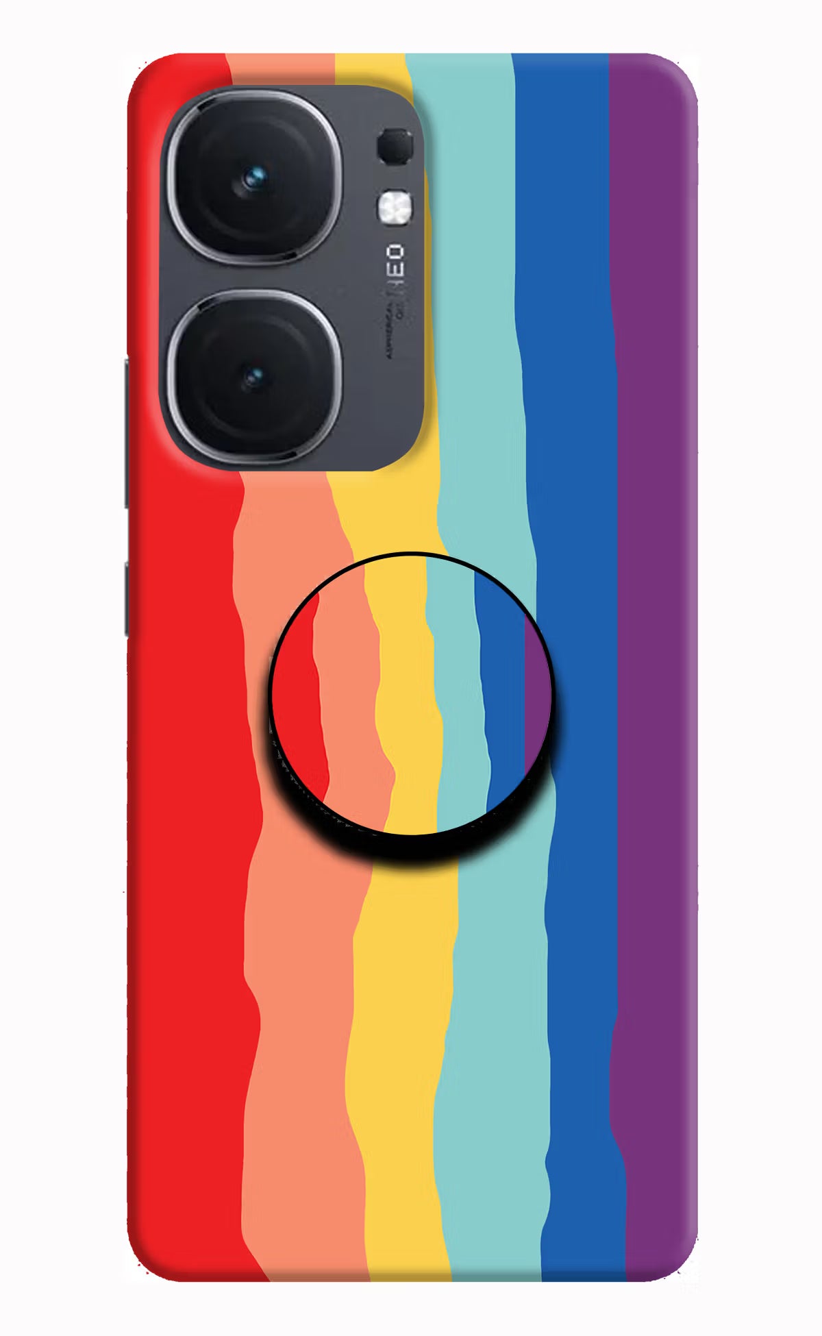 Rainbow IQOO Neo9 Pro Pop Case by Casekaro