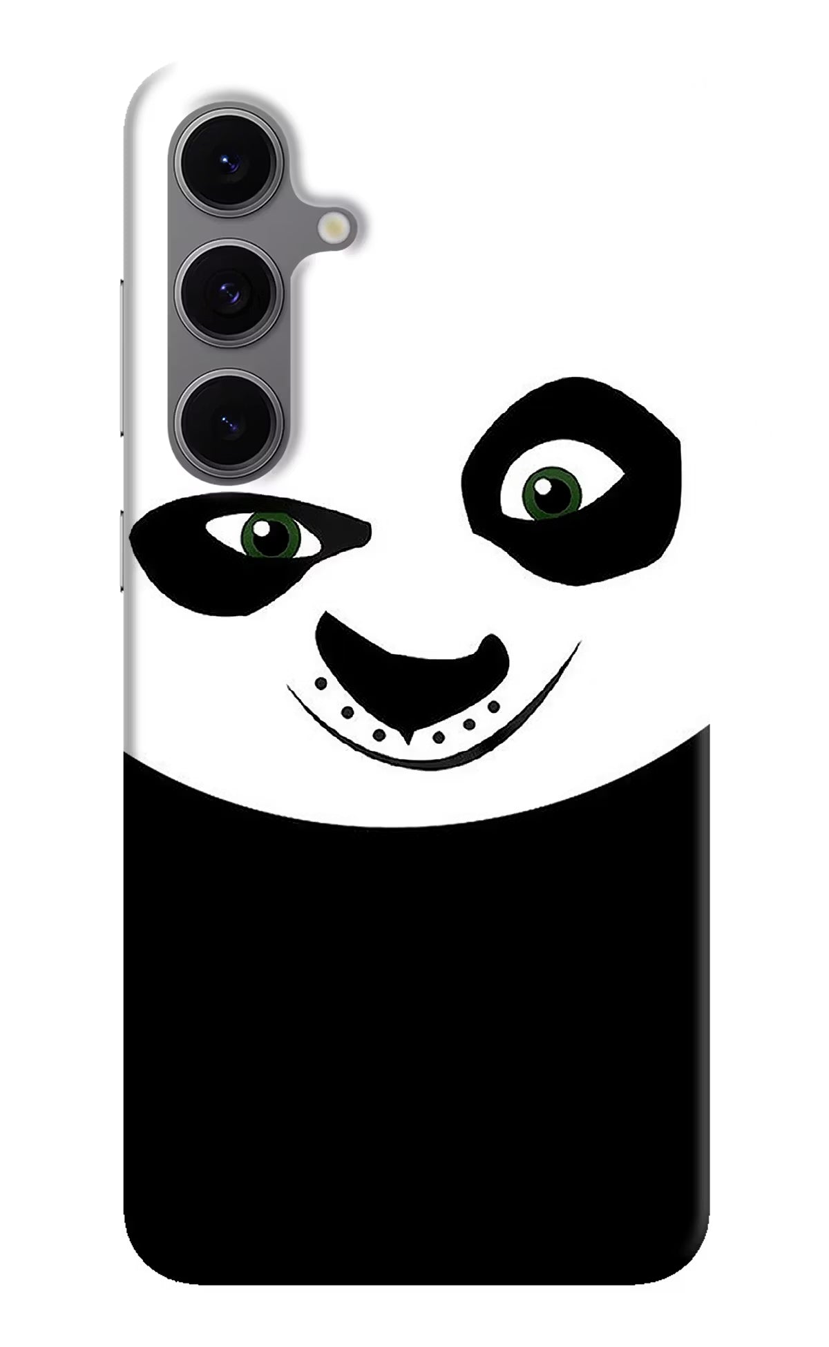 Panda Samsung S24 FE 5G Hard Case Back Cover by Casekaro