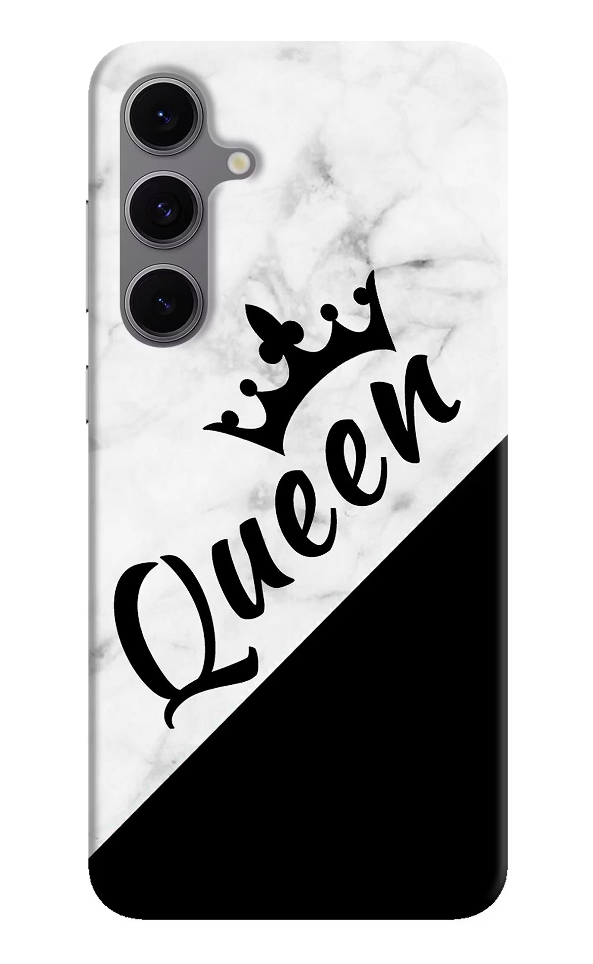 Queen Samsung S24 FE 5G Hard Case Back Cover by Casekaro