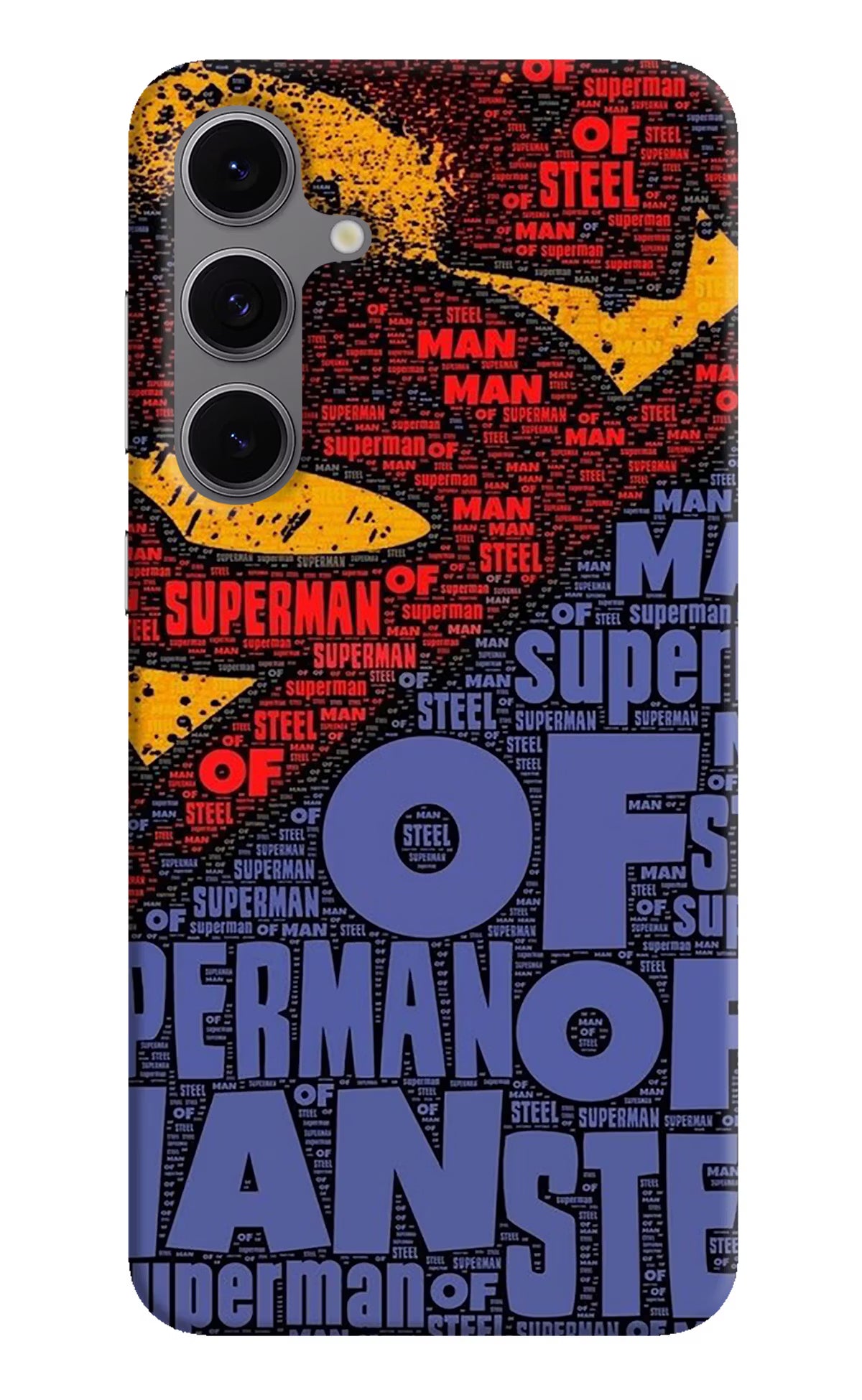 Superman Samsung S24 FE 5G Hard Case Back Cover by Casekaro
