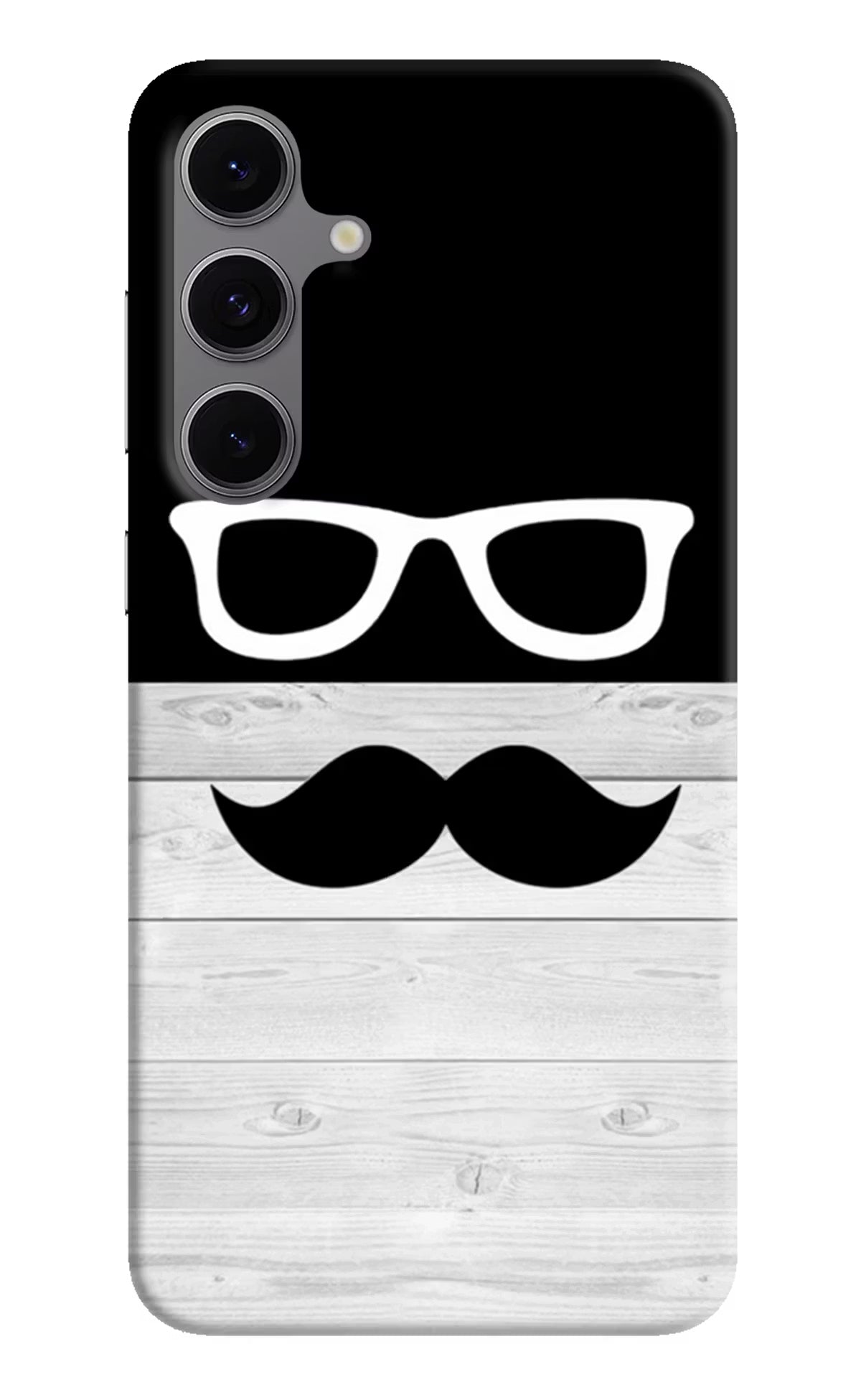 Mustache Samsung S24 FE 5G Hard Case Back Cover by Casekaro