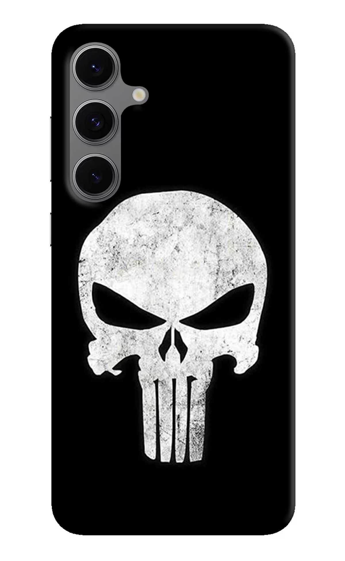 Punisher Skull Samsung S24 FE 5G Hard Case Back Cover by Casekaro