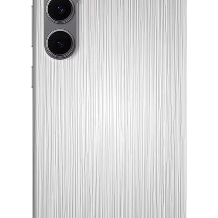 Wooden Grey Texture Samsung S24 FE 5G Hard Case Back Cover by Casekaro