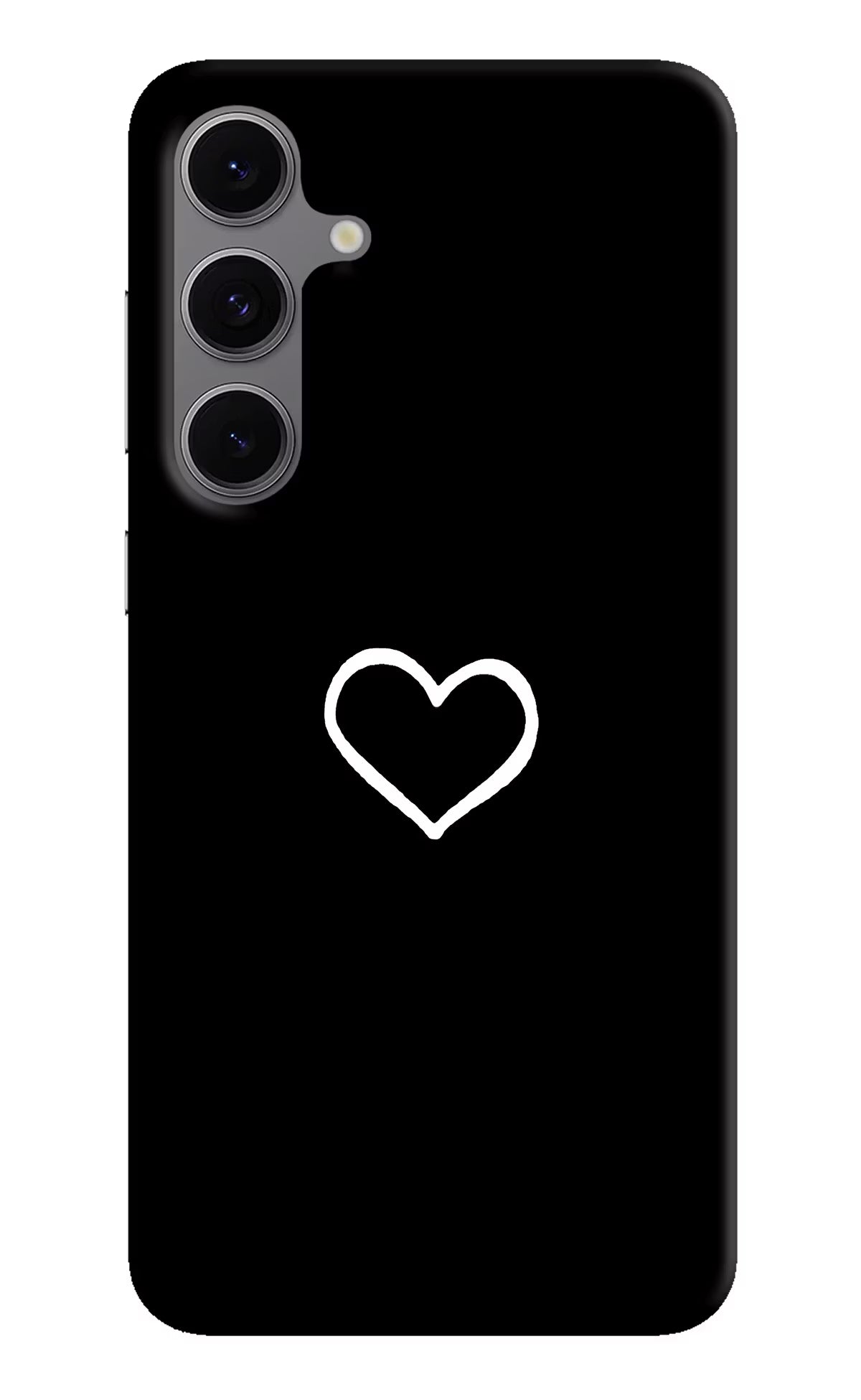 Heart Samsung S24 FE 5G Hard Case Back Cover by Casekaro
