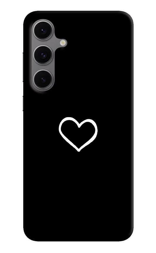 Heart Samsung S24 FE 5G Hard Case Back Cover by Casekaro