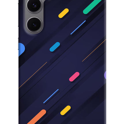 Abstract Design Samsung S24 FE 5G Hard Case Back Cover by Casekaro