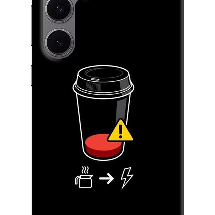 Coffee Samsung S24 FE 5G Hard Case Back Cover by Casekaro