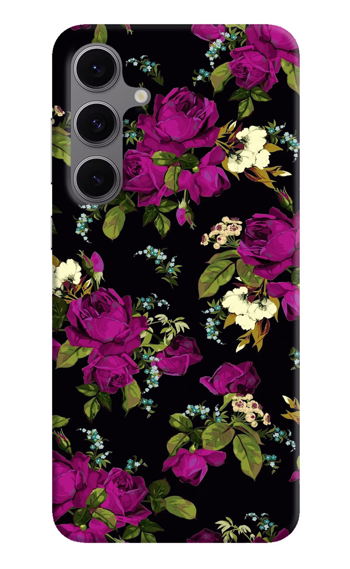 Flowers Samsung S24 FE 5G Hard Case Back Cover by Casekaro