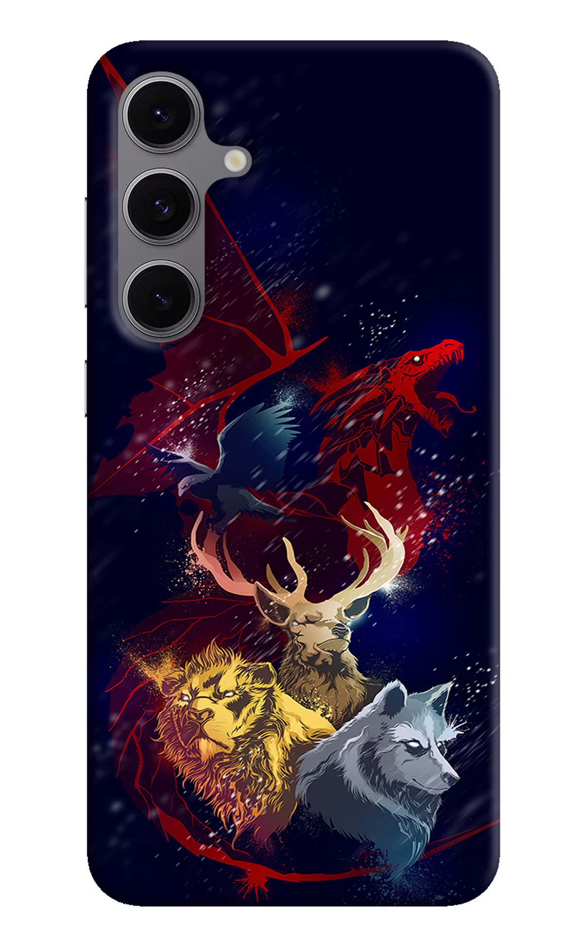 Game Of Thrones Samsung S24 FE 5G Hard Case Back Cover by Casekaro