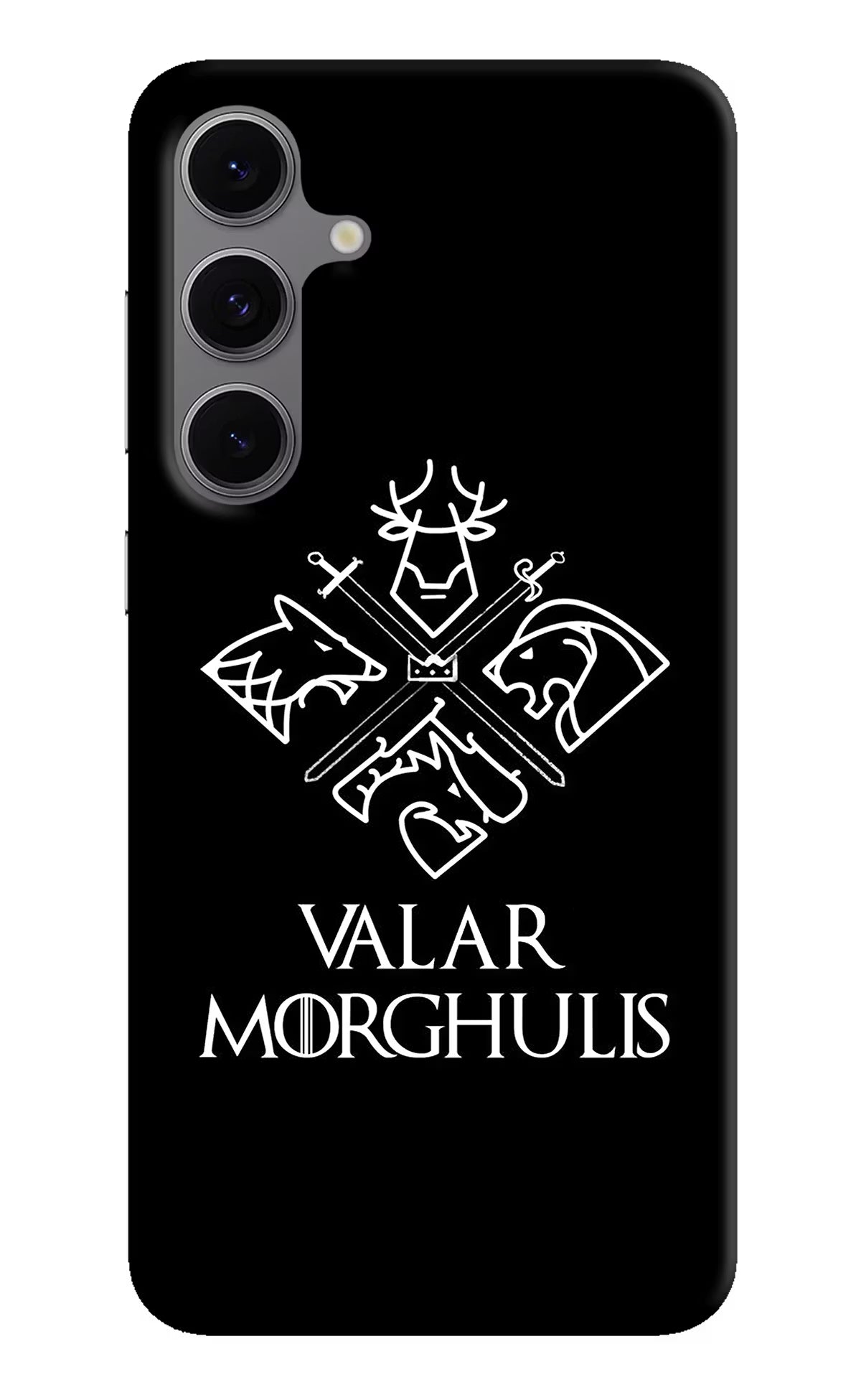 Valar Morghulis | Game Of Thrones Samsung S24 FE 5G Hard Case Back Cover by Casekaro