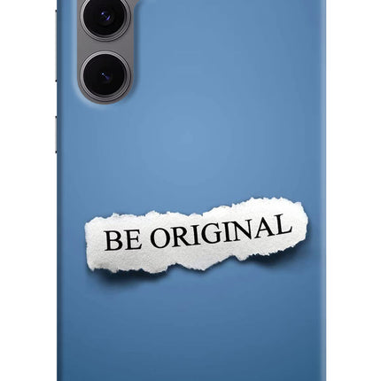 Be Original Samsung S24 FE 5G Hard Case Back Cover by Casekaro