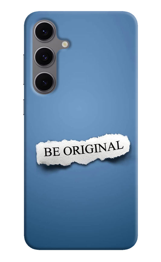 Be Original Samsung S24 FE 5G Hard Case Back Cover by Casekaro
