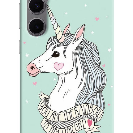 Unicorn Wallpaper Samsung S24 FE 5G Hard Case Back Cover by Casekaro
