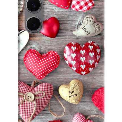 Love Wallpaper Samsung S24 FE 5G Hard Case Back Cover by Casekaro