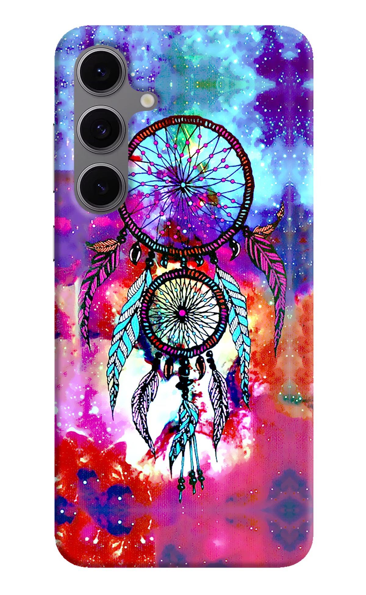 Dream Catcher Abstract Samsung S24 FE 5G Hard Case Back Cover by Casekaro