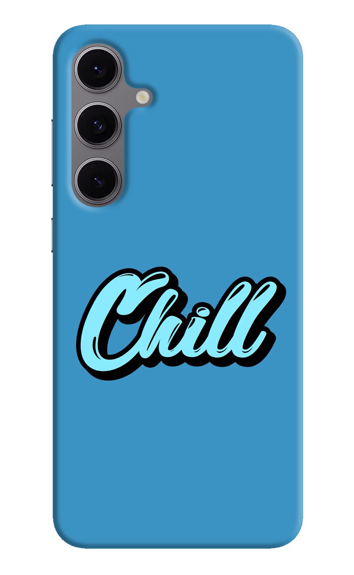 Chill Samsung S24 FE 5G Hard Case Back Cover by Casekaro