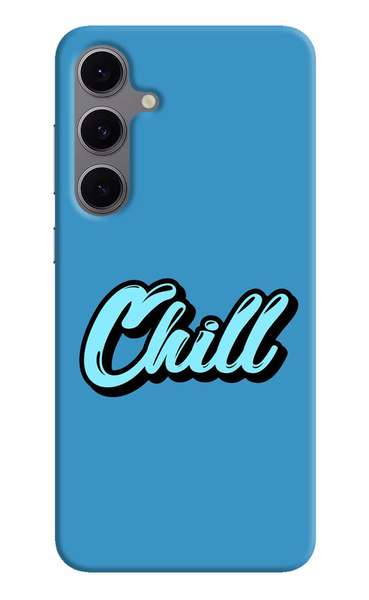 Chill Samsung S24 FE 5G Hard Case Back Cover by Casekaro