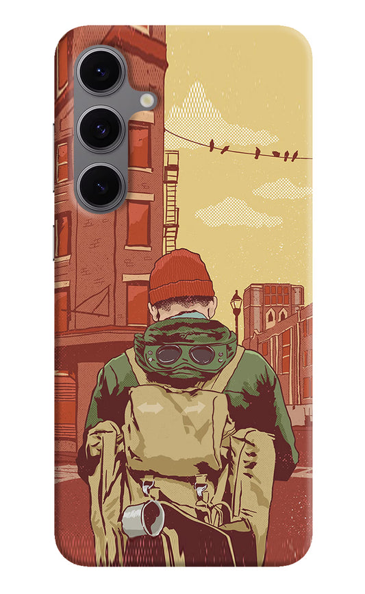 Adventurous Samsung S24 FE 5G Hard Case Back Cover by Casekaro
