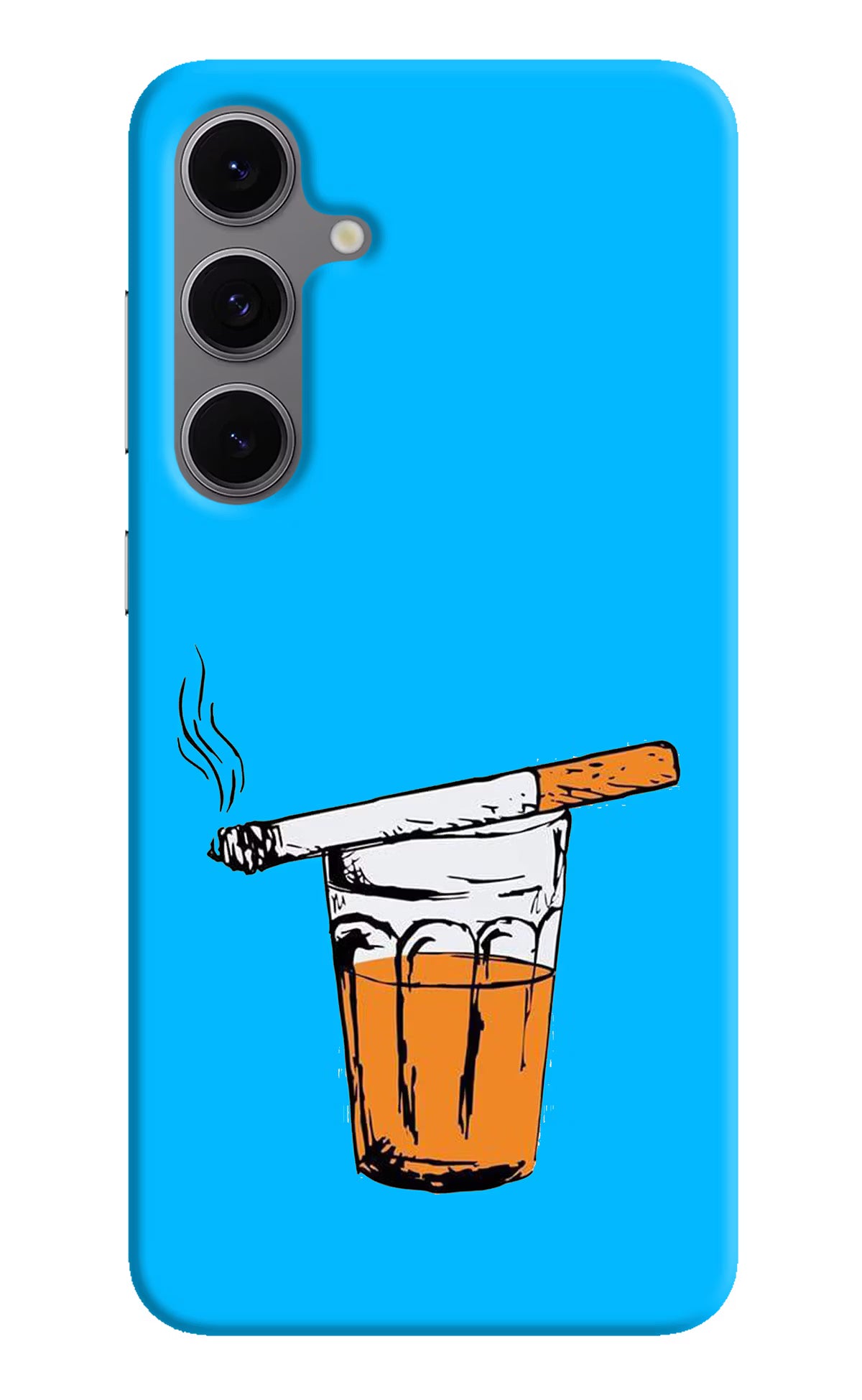 Chai Sutta Samsung S24 FE 5G Hard Case Back Cover by Casekaro