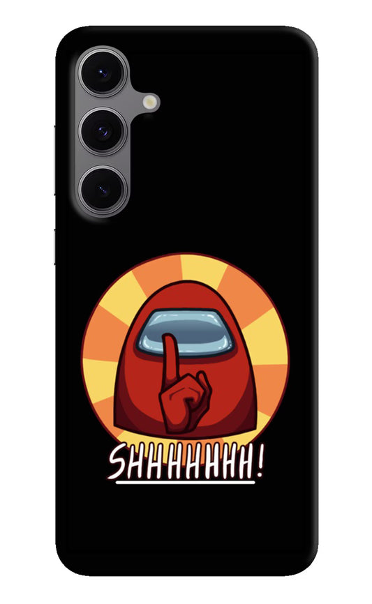 Among Us Shhh! Samsung S24 FE 5G Hard Case Back Cover by Casekaro