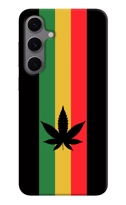 Weed Flag Samsung S24 FE 5G Hard Case Back Cover by Casekaro