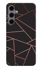 Geometric Pattern Samsung S24 FE 5G Hard Case Back Cover by Casekaro