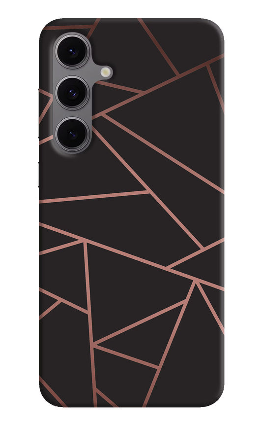 Geometric Pattern Samsung S24 FE 5G Hard Case Back Cover by Casekaro