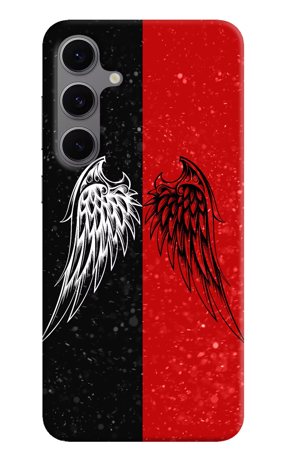 Wings Samsung S24 FE 5G Hard Case Back Cover by Casekaro