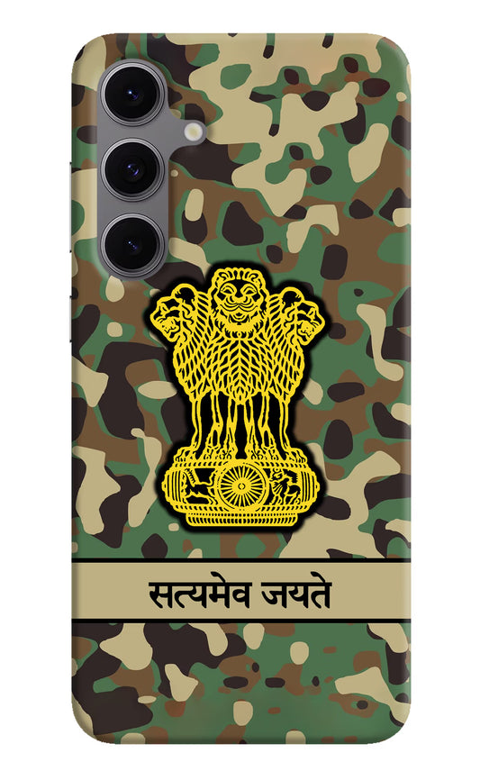 Satyamev Jayate Army Samsung S24 FE 5G Hard Case Back Cover by Casekaro