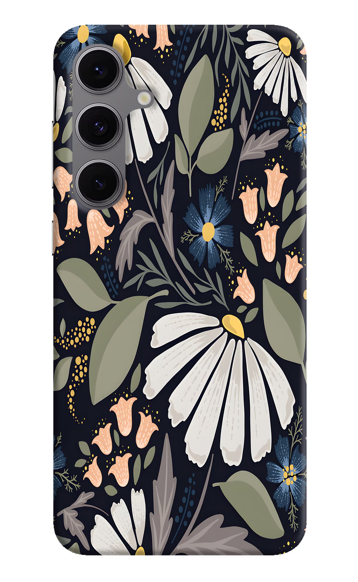 Flowers Art Samsung S24 FE 5G Hard Case Back Cover by Casekaro