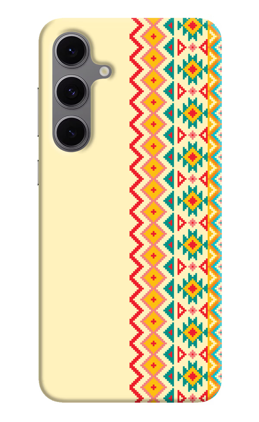Ethnic Seamless Samsung S24 FE 5G Back Cover, Hard case