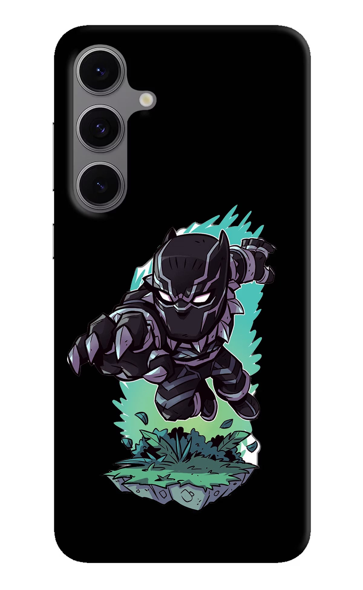 Black Panther Samsung S24 FE 5G Hard Case Back Cover by Casekaro