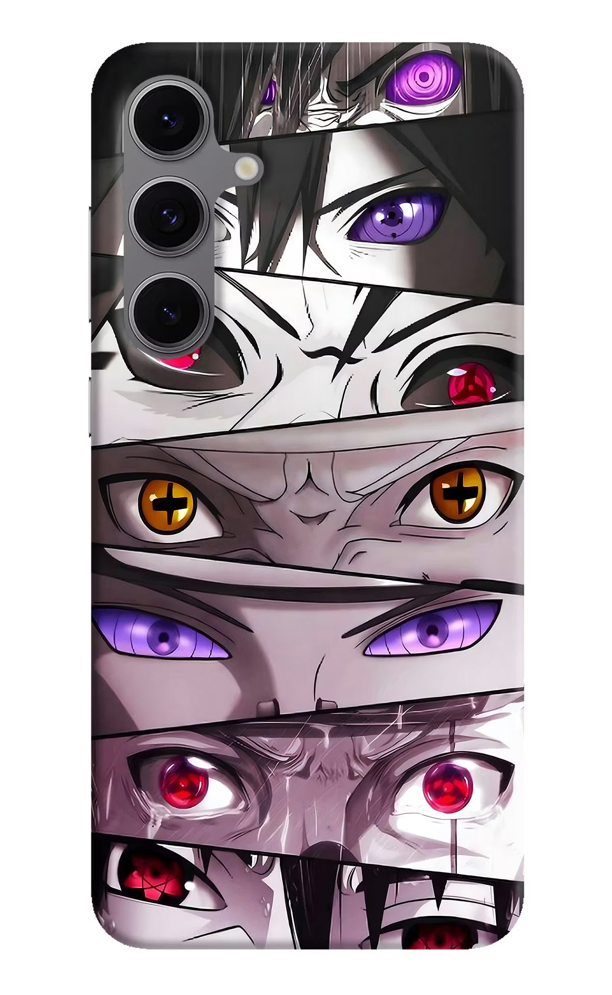 Naruto Anime Samsung S24 FE 5G Hard Case Back Cover by Casekaro
