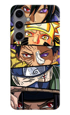 Naruto Character Samsung S24 FE 5G Hard Case Back Cover by Casekaro