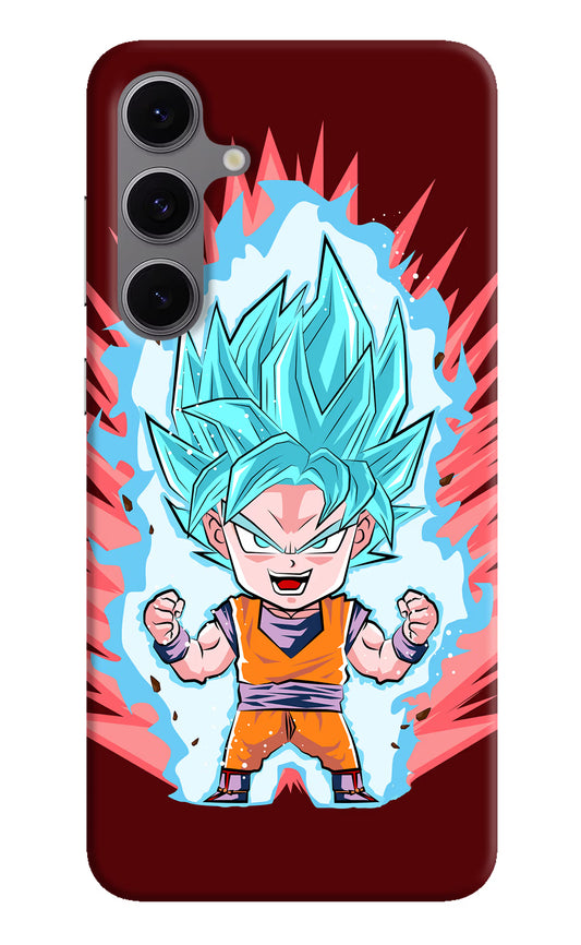 Goku Little Samsung S24 FE 5G Hard Case Back Cover by Casekaro