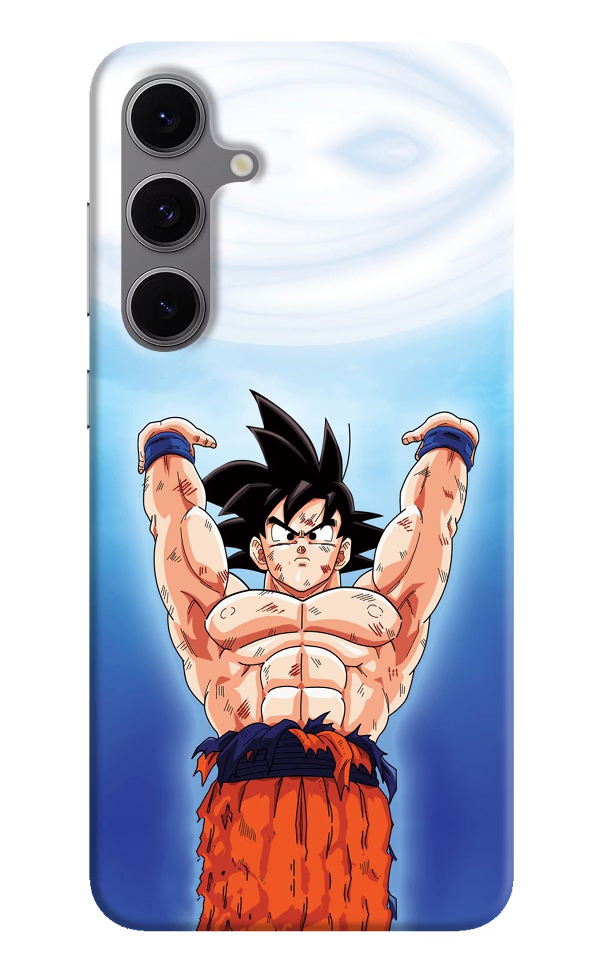 Goku Power Samsung S24 FE 5G Hard Case Back Cover by Casekaro