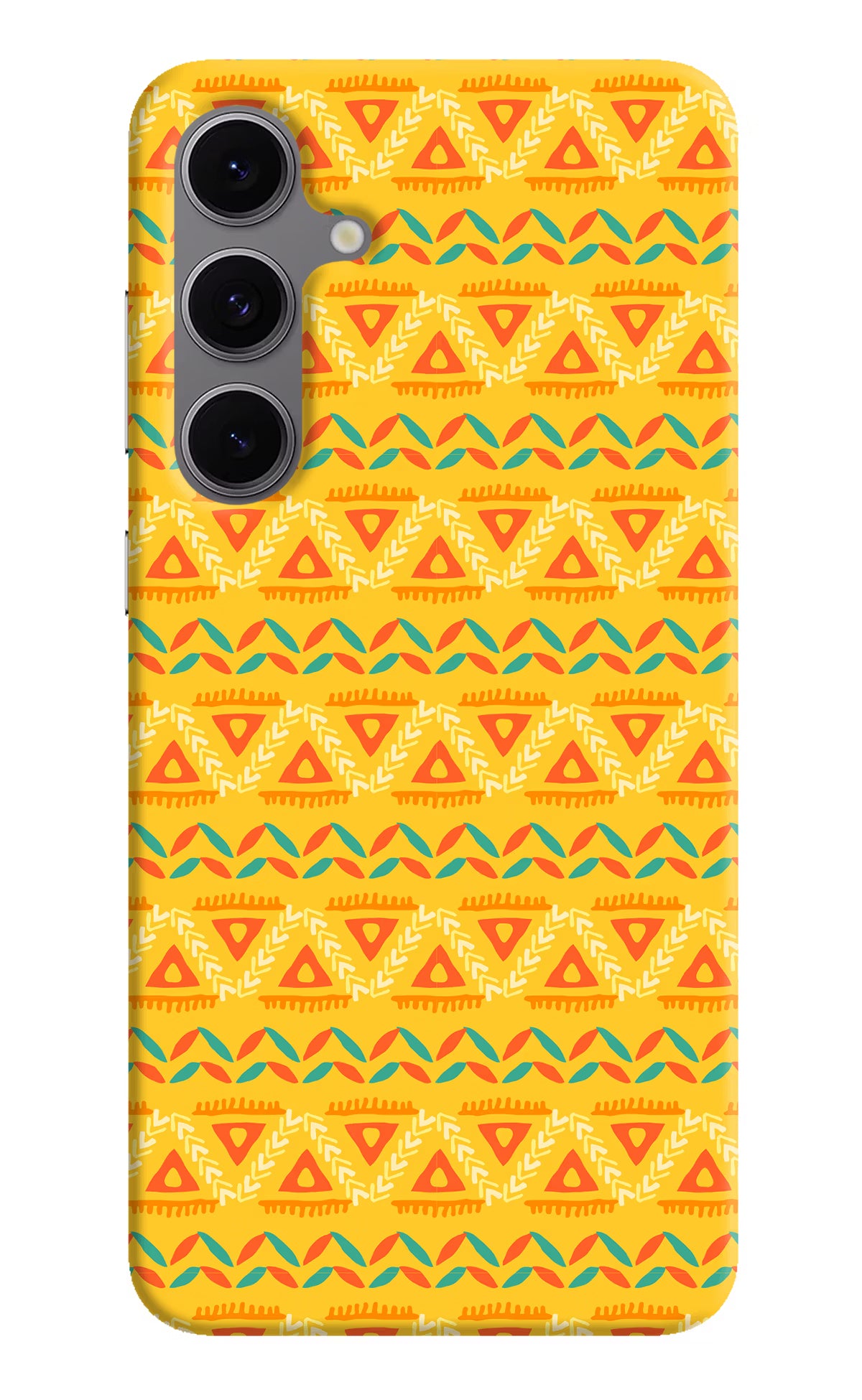 Tribal Pattern Samsung S24 FE 5G Hard Case Back Cover by Casekaro
