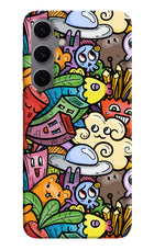 Veggie Doodle Samsung S24 FE 5G Hard Case Back Cover by Casekaro