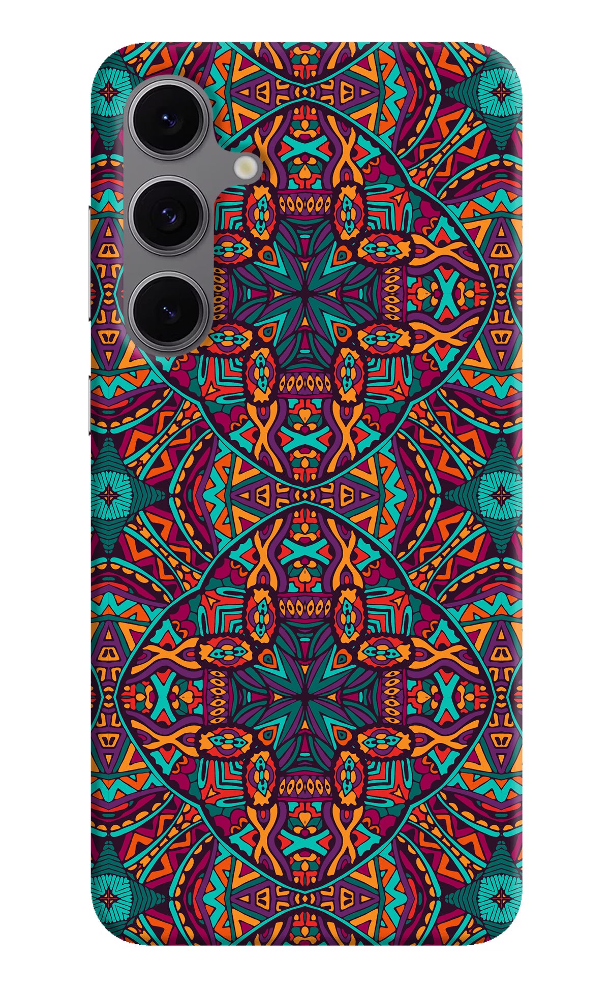Colour Mandala Samsung S24 FE 5G Hard Case Back Cover by Casekaro