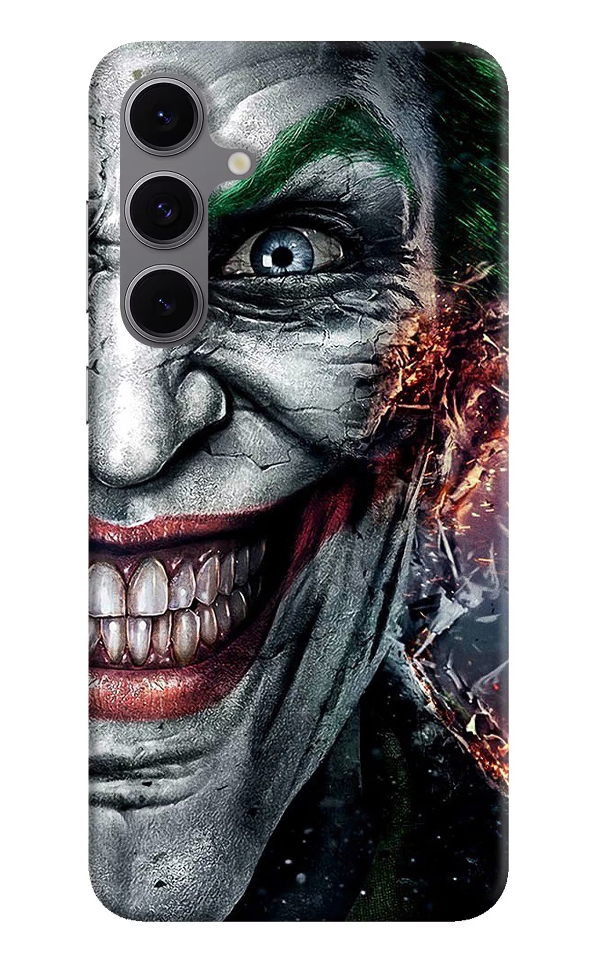 Joker Cam Samsung S24 FE 5G Hard Case Back Cover by Casekaro