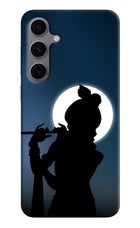 Shri Krishna Silhouette Samsung S24 FE 5G Hard Case Back Cover by Casekaro