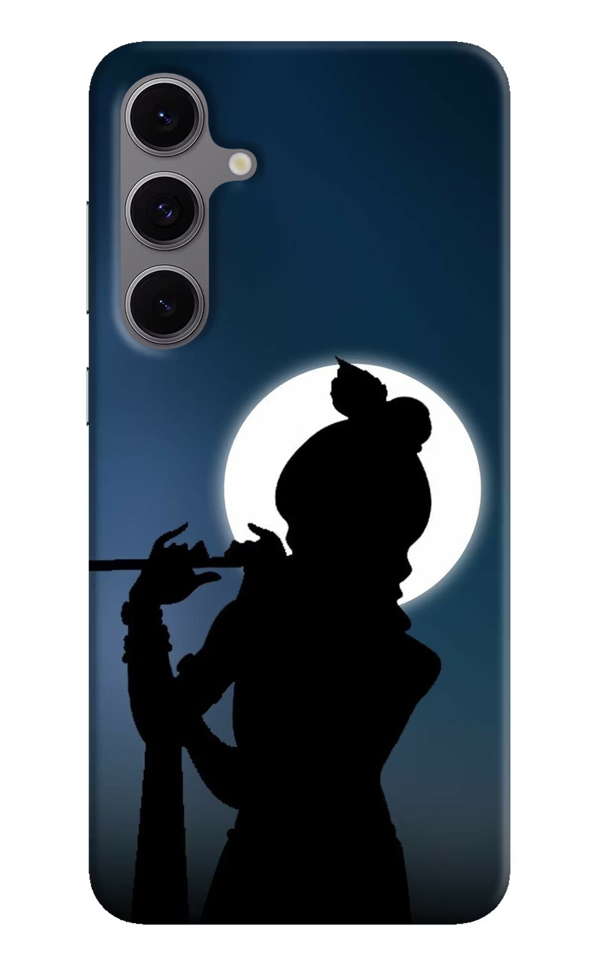 Shri Krishna Silhouette Samsung S24 FE 5G Hard Case Back Cover by Casekaro