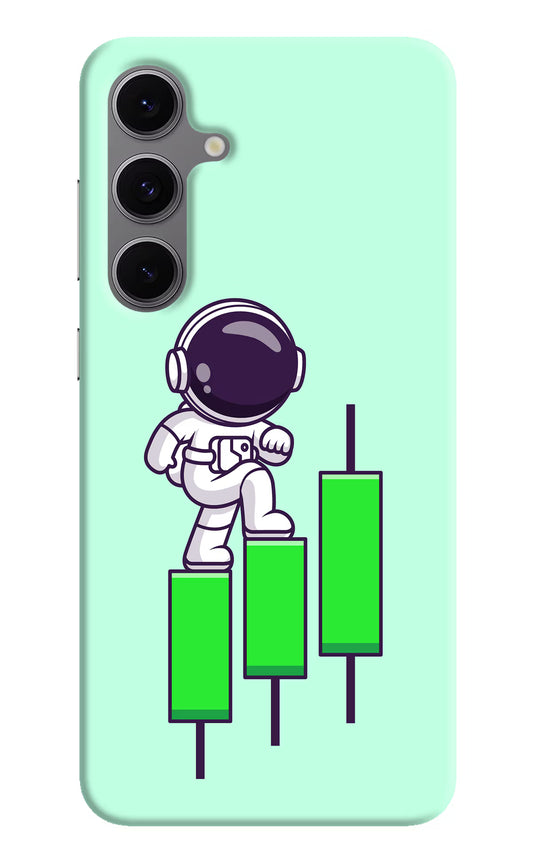 Astronaut Trader Samsung S24 FE 5G Hard Case Back Cover by Casekaro