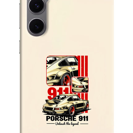 Classic Porsche 911 Samsung S24 FE 5G Hard Case Back Cover by Casekaro