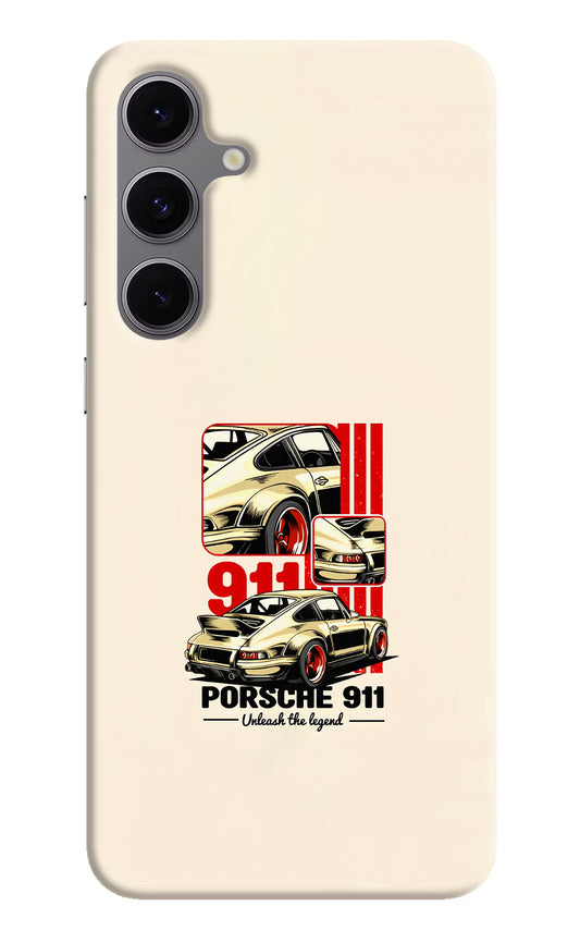 Classic Porsche 911 Samsung S24 FE 5G Hard Case Back Cover by Casekaro
